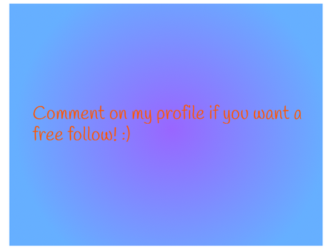 Comment on My Profile…