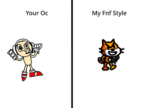 [OPEN] I will make your Character into My Fnf style remix