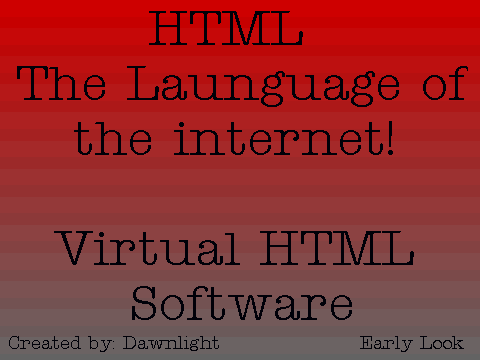 HTML Simulator Early Look...