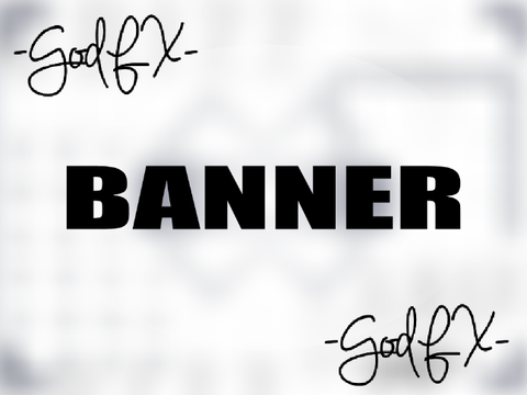 Insane Minimalistic Banner for @Grizz567