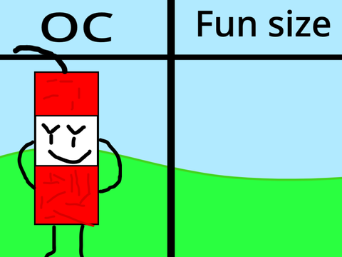 Add ur OC and I’ll make it fun size remix