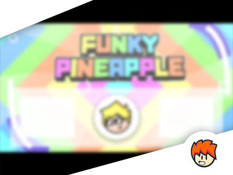 ⸢2D⸥ COLORFUL OUTRO + LOGO FOR FUNKY-PINEAPPLE