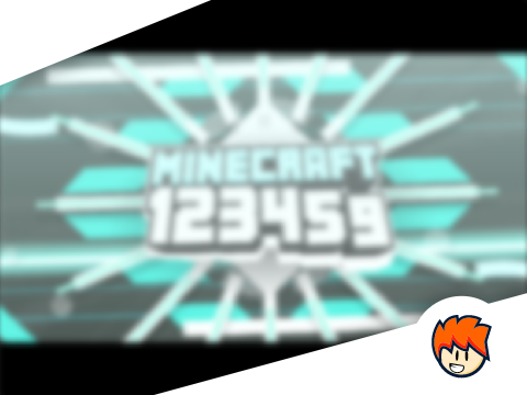 ⸢2D⸥ UPBEAT CYAN INTRO FOR MINECRAFT_123459 | Laggy