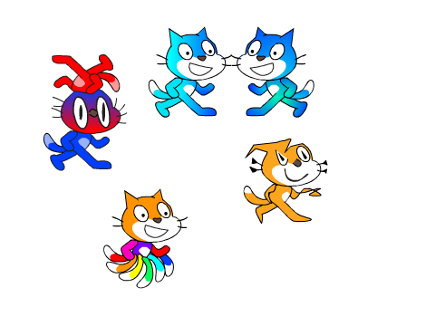 Mutated scratch cats