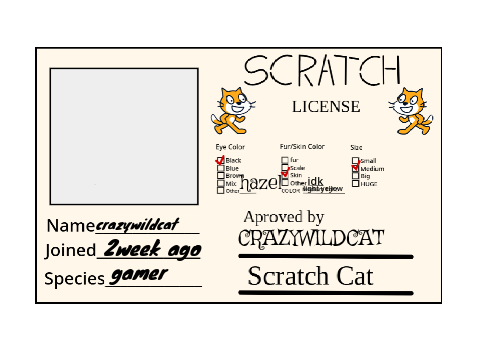 scratch licence (mine) remix