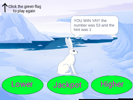 high-low game