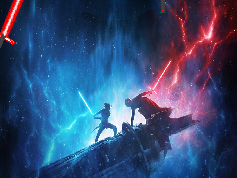 STAR WARS LIGHTSABER FIGHT 
