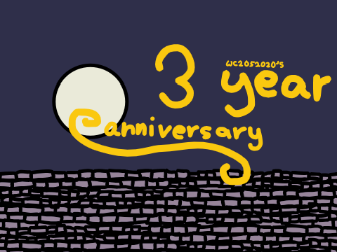 3 YEAR ANNIVERSARY CELEBRATION!
