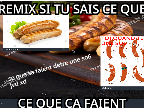 Remix si tu sais ce que ça fait :( remix
