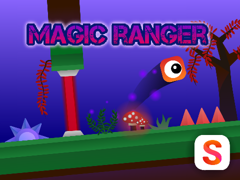 Magic Ranger --- A #Platformer by @SuperCookii