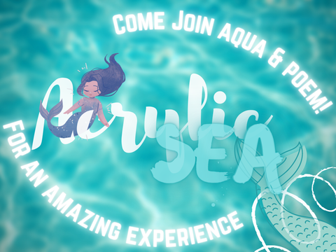 ➴ Come Join The Acrylic Sea ✈️