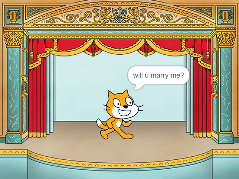 marry scratch cat