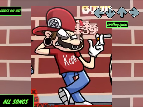 fnf luigi's day out test 