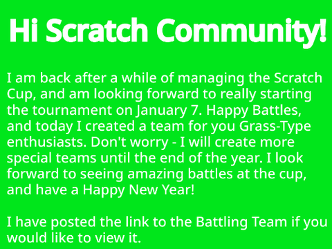Grass Type Team
