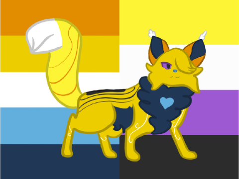 Warriors OCs based on Pride flags! Pt. 2