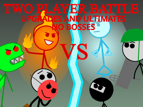 2 player battle upgrades and ultimates [no bosses]