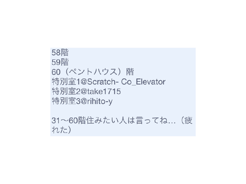 改・スクラッチレジデンスタワー今時点の空室一覧