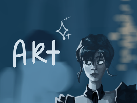 Wednesday Rav'N Dance ⭑ Art