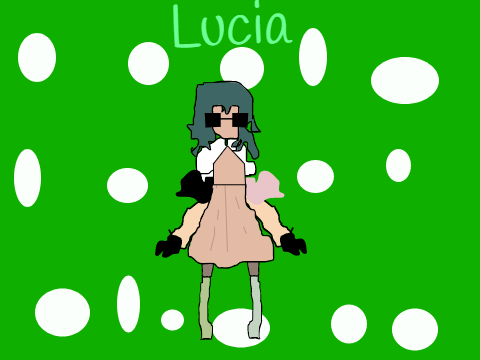 My DMC drawing of Lucia
