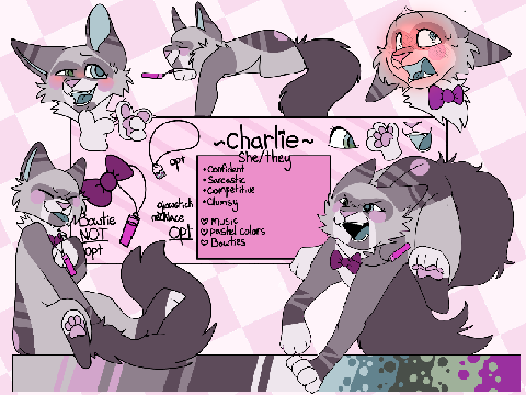 ⋈ Charlie Refsheet ⋈ 