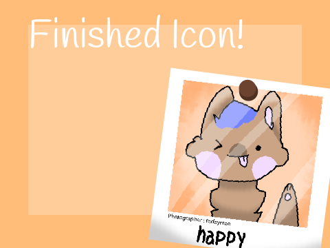 4 . Finished Icon !