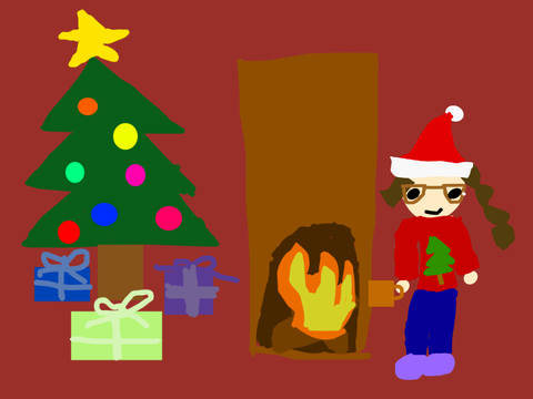 Sharkyshar fan art : Christmas 