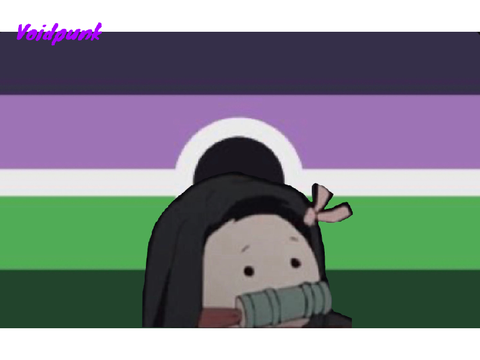 My new pfp: Voidpunk Nezuko :>