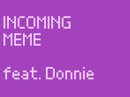 incoming meme - feat. rottmnt donnie