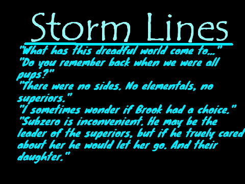 Auditions for storm!!!