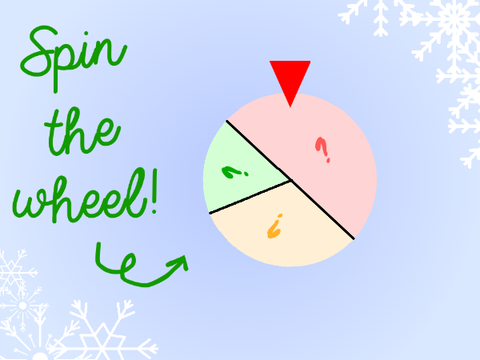 Spin the Christmas wheel! 