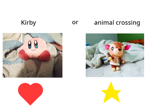 Kirby VS Animal Crossing