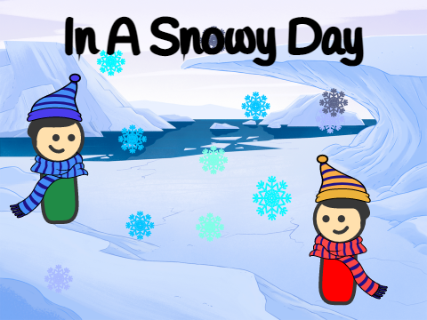In A Snowy Day #animations #-GreenToons-