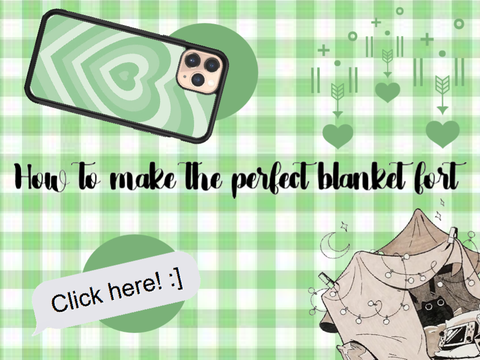୨⎯ "How to make the perfect blanket fort" ⎯୧