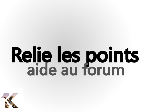 [help for the forum] Relier les points