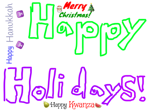 Happy holidays! :D