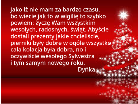 Wesołych świąt!