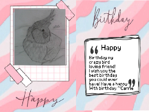 Happy birthday waffles!