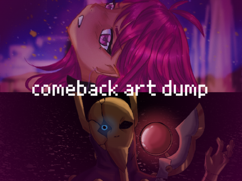 comeback art dump .○☽