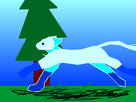 cat run animation
