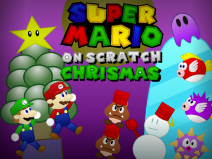 Super Mario On Scratch Christmas Edition!!