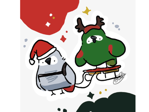 CHRISTMAS! Some Christmas art!