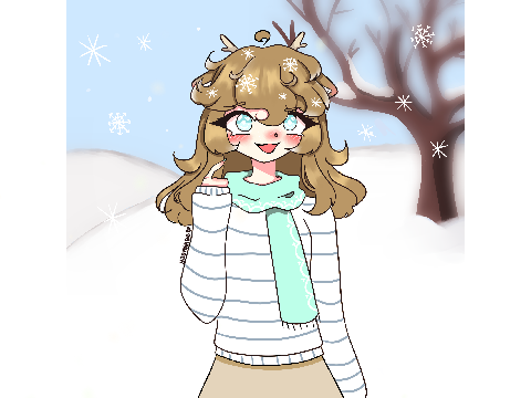 snowfall. // secret santa gift