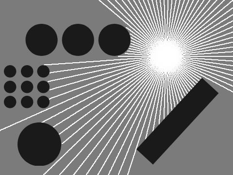 collision based raycasting demo
