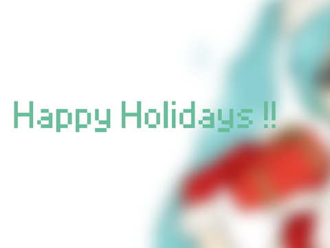 Happy Holidays !!