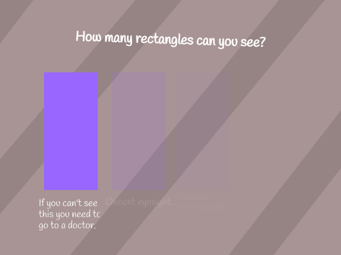 How good are your eyes?