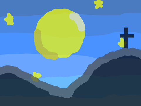 Day,Night With Different Weathers|Handmade art #art #animation #christian #catholic #scratch #music
