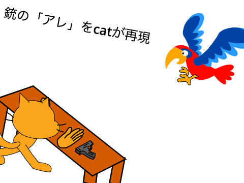 銃のアレをcatが再現