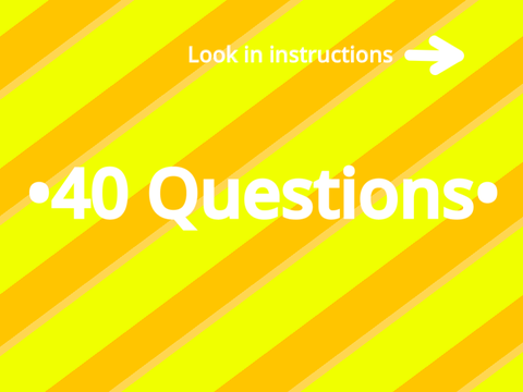 •40 Questions• remix