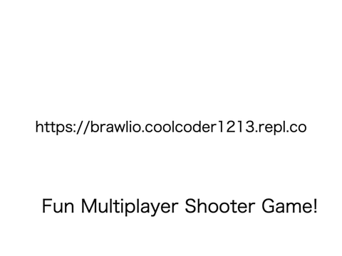 Brawl.io JS - Multiplayer Shooter Game