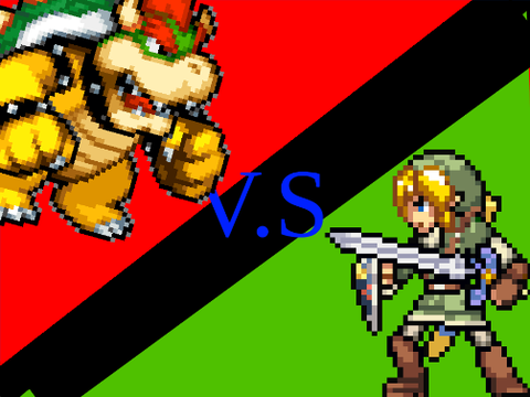 Ultra Clash v.2 - Bowser v.s Link